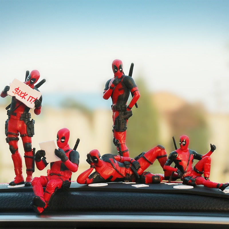 decoração para carros Deadpool