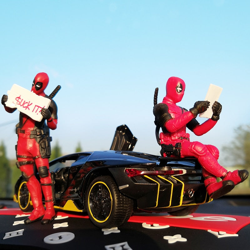 decoração para carros Deadpool