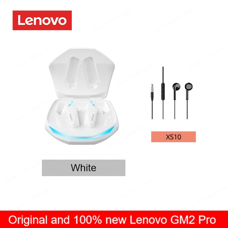 Original lenovo gm2 pro 5.3 fone de ouvido bluetooth sem fio